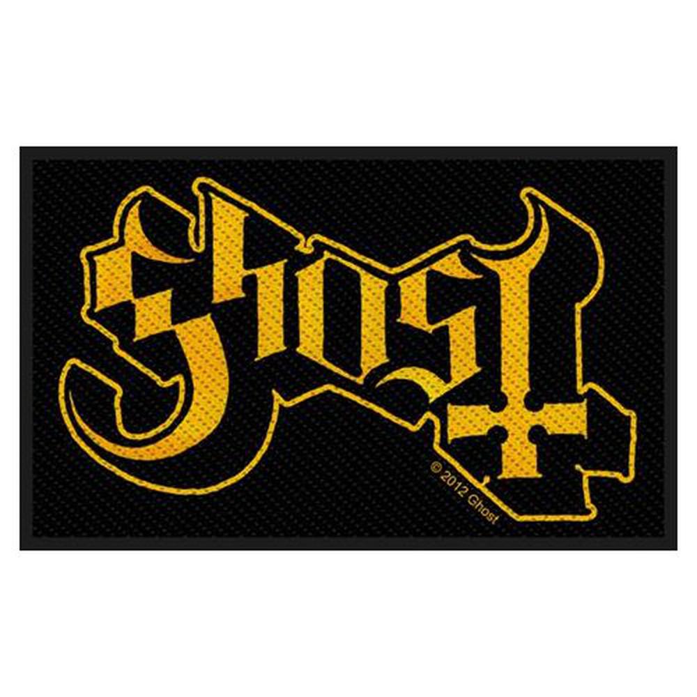Ghost - Logo Patch - Schwarz